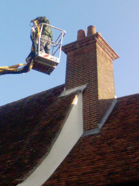 Restoration of period chimneys
